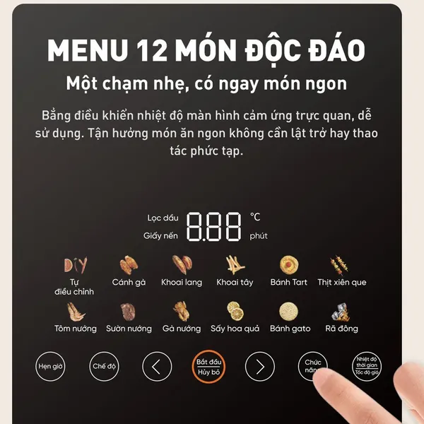 Nồi Chiên Không Dầu Joyoung JAF-566 5.0 Lít
