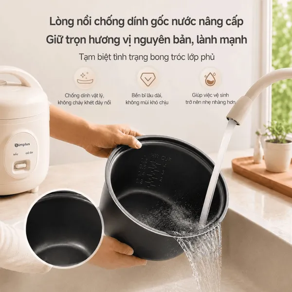 Nồi Cơm Điện Simplus DFBA012CW00-VIP
