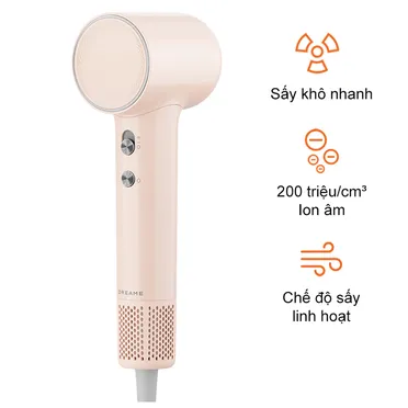 Máy Sấy Tóc Tốc Độ Cao Dreame Mini AHG11A Màu Hồng 1