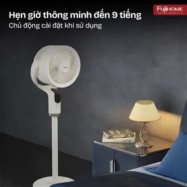 Quạt Tuần Hoàn Thông Minh, Ra Lệnh Giọng Nói Fujihome CFR04-Voice (Màu trắng) 8