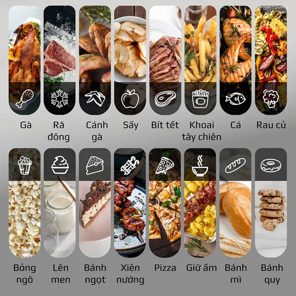 Nồi Chiên Không Dầu Olivo AF15