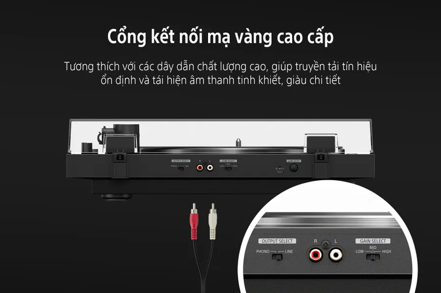 Đầu Đĩa Than Bluetooth Tự Động Sony PS-LX5BT//C SP1