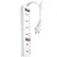 Ổ CẮM DQ-003A-04-2M (6 LỖ 3 CHẤU)