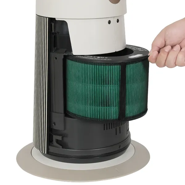 Máy Lọc Không Khí LG PuriCare Aero Tower Hit FS15GPBK0 Màu Be