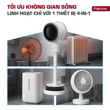 Quạt Điều Hòa Bốn Mùa Đa Năng Fujihome AC707 2