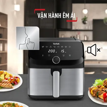 Nồi Chiên Không Dầu Tefal Mega EY855D68 7.5 Lít 4