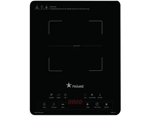 Bếp Điện Từ Đơn Pramie PRMY-1111 - Xuất Xứ Malaysia (Tặng Kèm Nồi)
