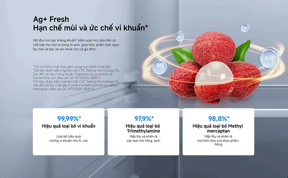 Tủ Lạnh Xiaomi Inverter 510 Lít Mijia Cross Door VN