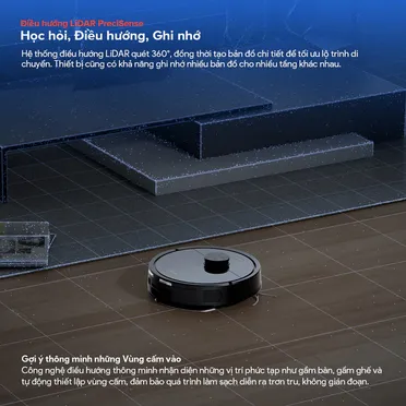 Robot Hút Bụi Roborock Q7 Pro Max Plus Màu Đen 3