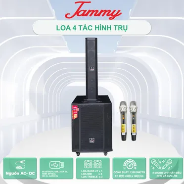 Loa Karaoke 4 Tấc Hình Trụ Jammy TS-15A400K