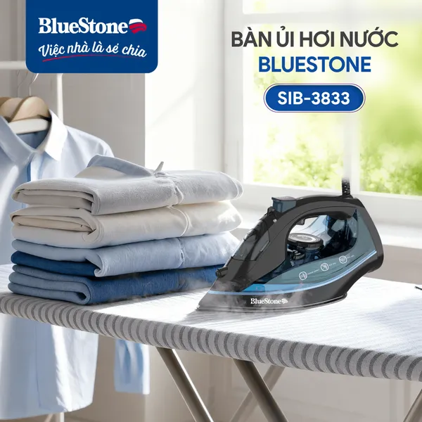 Bàn Ủi Hơi Nước Bluestone SIB-3833 2400W