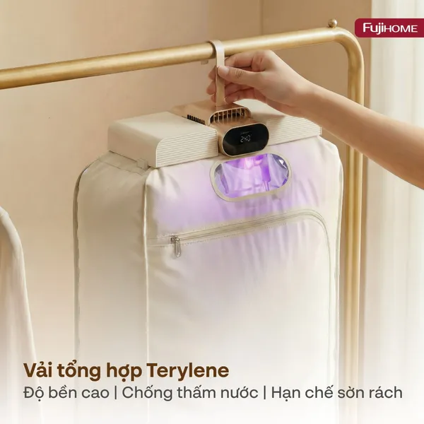Máy Sấy Quần Áo Và Khử Trùng UV Gấp Gọn Fujihome FCD16