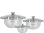Bộ nồi inox 3 đáy Sunhouse SH334 16-20–24 cm