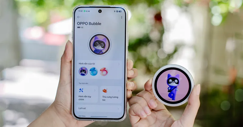 Cách sử dụng OPPO Bubble: Màn hình mini đỉnh cao cho tín đồ công nghệ