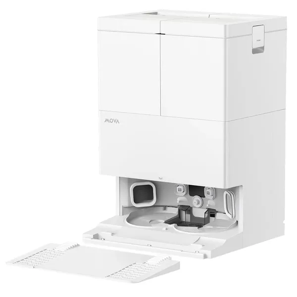 Robot Hút Bụi Lau Nhà Mova E50 Ultra Màu Trắng