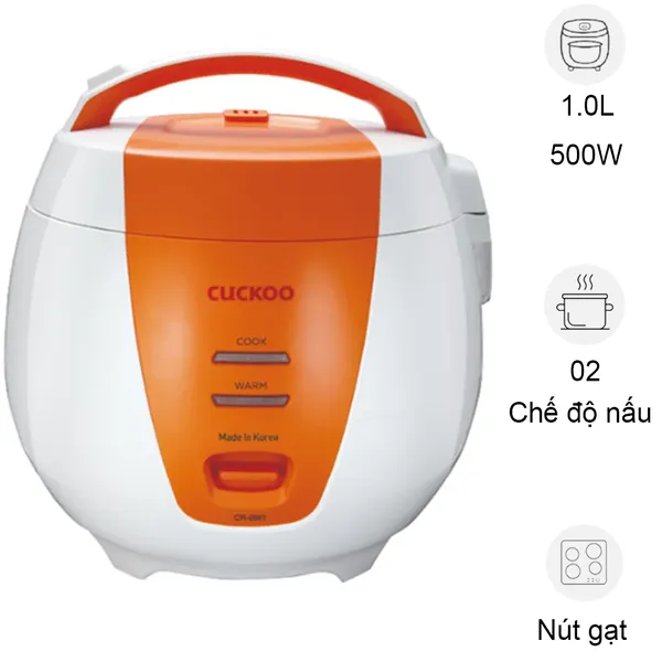 Nồi Cơm Điện Cuckoo CR-0661 1 Lít - Hàn Quốc