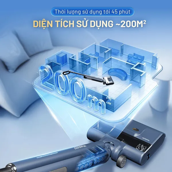 Máy Lau Nhà Cầm Tay Masuto MSWetClean
