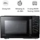Lò Vi Sóng Có Nướng Toshiba MW3-MG25PE(BK) 25 Lít