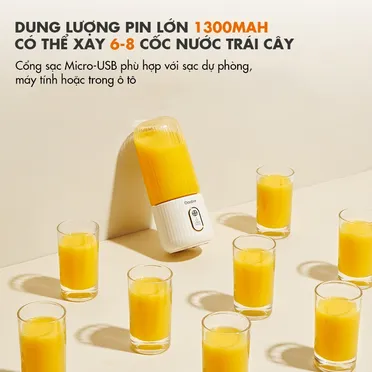 Máy Xay Sinh Tố Cầm Tay Gaabor FP03T-WH01A 2