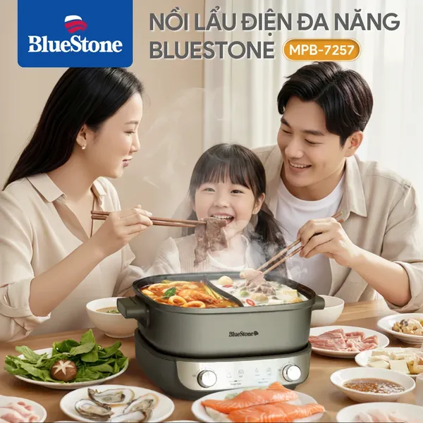 Nồi Lẩu Điện Đa Năng BlueStone MPB-7257 5 Lít