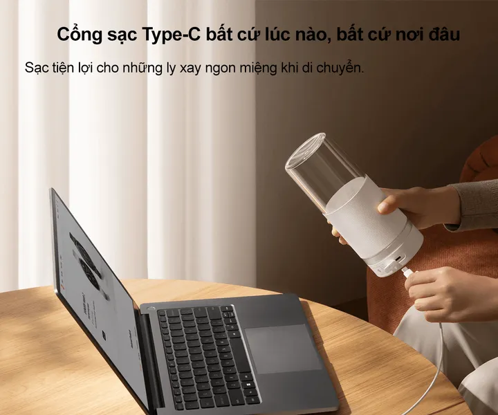 Máy Xay Sinh Tố Xiaomi Portable Blender GL (BHR9223GL)