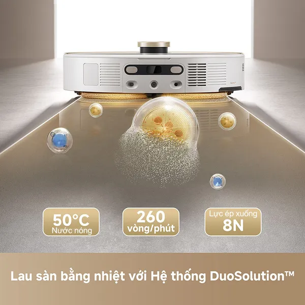 Robot Hút Bụi Lau Nhà Mova V50 Ultra