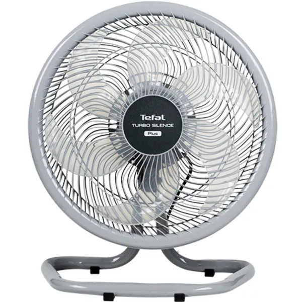 Quạt Sàn Tefal Turbo Silence Plus VH686790 - Xám Cánh Trắng