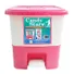 Thùng Rác Candy Vuông Trung 9L- Đồng Tâm