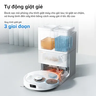 Robot Hút Bụi Lau Nhà Roborock Q Revo 5AE - Trắng 10