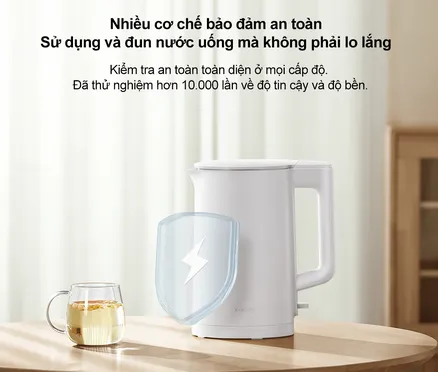 Ấm Đun Nước Xiaomi Electric Kettle 2 Lite EU (BHR9036EU) 1.5 Lít 6