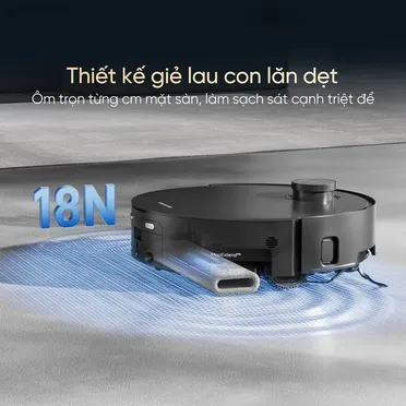 Robot Hút Bụi Lau Nhà Dreame Aqua 10 Pro Track - Đen 8