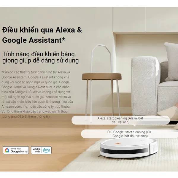 Robot Hút Bụi Lau Nhà Xiaomi Vacuum E5