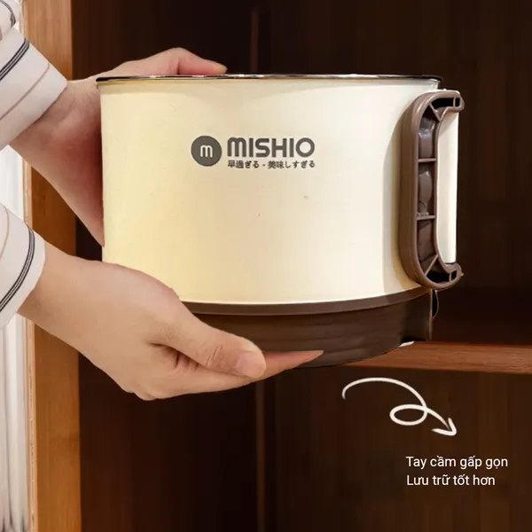 Ca Nấu Đa Năng Mishio MK392 1.5 Lít