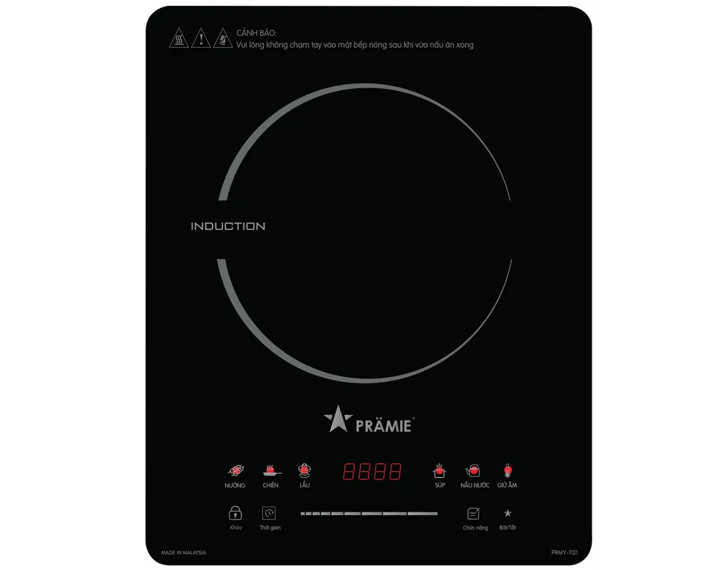 Bếp Điện Từ Đơn PRMY-1121 - Xuất Xứ Malaysia (Tặng K&egrave;m Nồi)