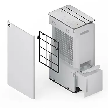 Máy Lọc Không Khí Có Chức Năng Hút Ẩm Sharp DW-T30FV-W - Xuất Xứ Thái Lan 2