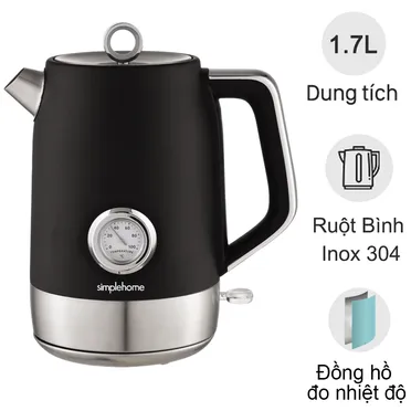 Bình Đun Siêu Tốc Simplehome T-9020T 1.7 Lít