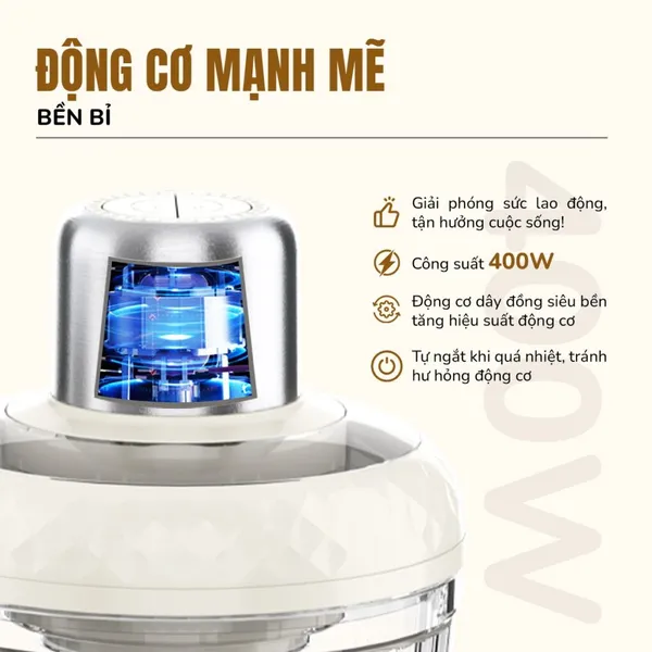 Máy Xay Thịt Unie UM366 2.5 Lít