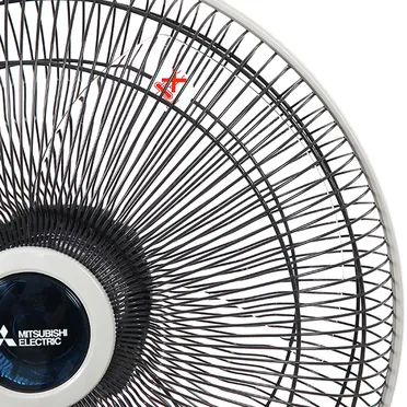 Quạt đứng Mitsubishi LV16-RA SF-GY-Xám Nhạt 2