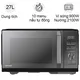Lò Vi Sóng Kết Hợp Nướng Toshiba MW3-AC27PE(BM)VN 27 Lít - Xuất Xứ Thái Lan