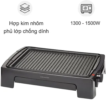 Bếp Nướng Điện LOCK&LOCK EJG221 - Đen