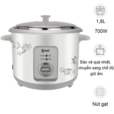 Nồi Cơm Điện Comet CM8020 1.8 Lít