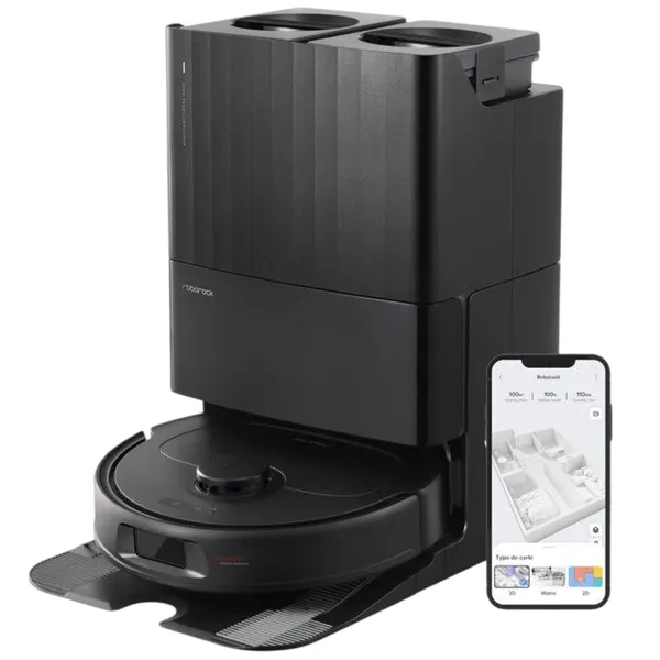 Robot Hút Bụi Lau Nhà Roborock QR 798 - Đen