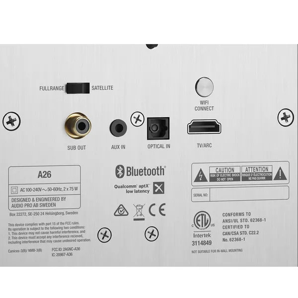 Loa Audio Pro A26