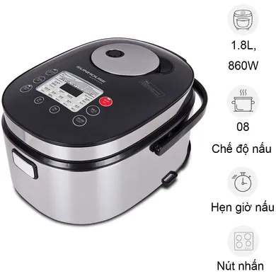 Nồi Cơm Điện Sunhouse SHD8903 1.8 Lít