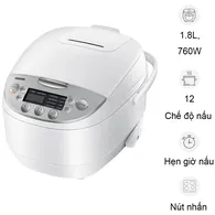 Nồi Cơm Điện Toshiba RC-18DH2PV(W) 1.8 Lít
