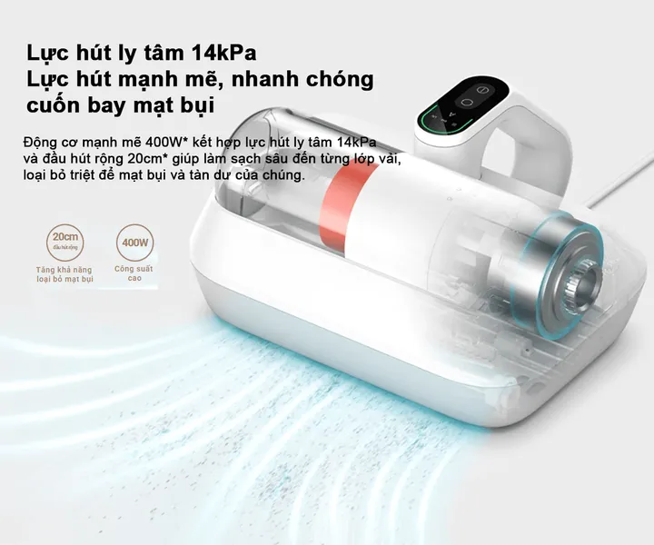 Máy Hút Bụi Giường Nệm Xiaomi Dust Mite Vacuum Cleaner Pro EU (BHR8943EU)