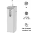 Máy Lọc Nước Slim Hydrogen Tích Hợp Nóng Lạnh Kangaroo KG100HS