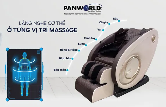 Ghế Massage Panworld PW-4422 1