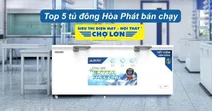 Top 5 tủ đ&ocirc;ng H&ograve;a Ph&aacute;t b&aacute;n chạy đ&aacute;ng mua hiện nay
