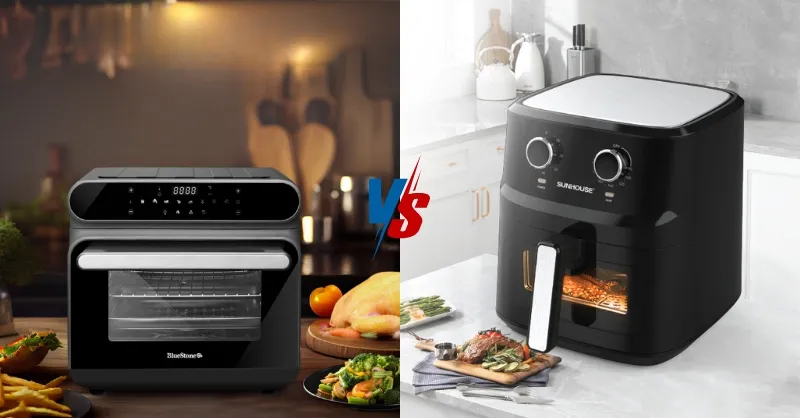 So sánh nồi chiên không dầu và nồi chiên hơi nước: Nên mua loại nào?